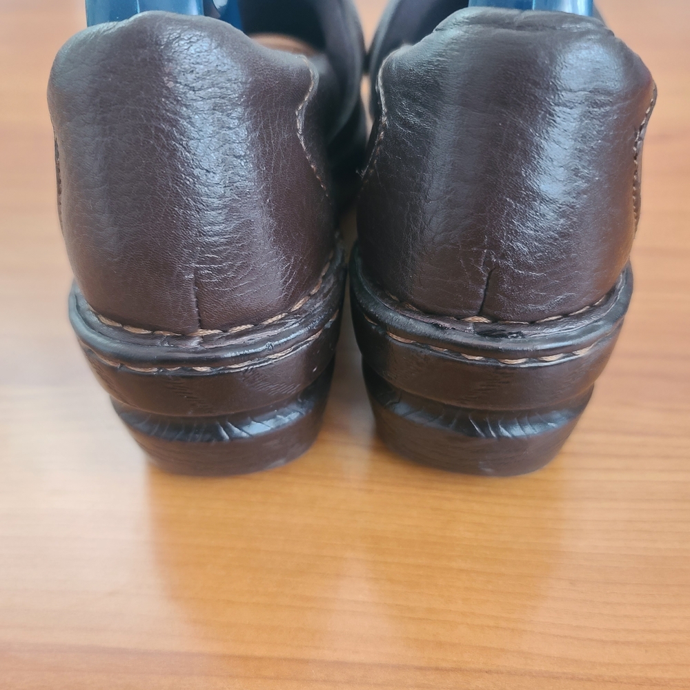 B.O.C Born Concept Shoes Womens  Slip On Clog Leather‎ Round Toe Casual Sz 9.5 - Picture 5 of 8